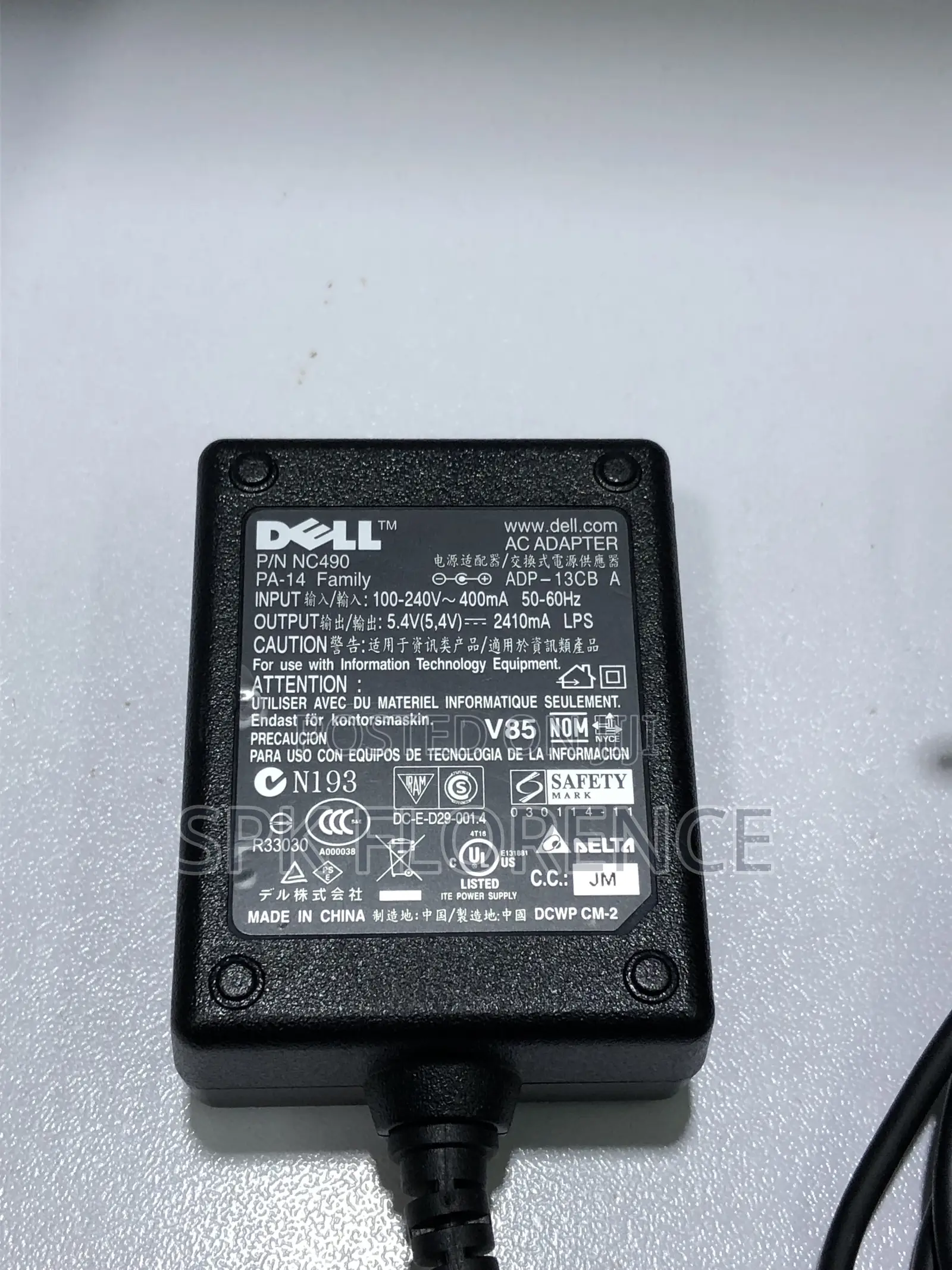 Dell AC Adapter 5.4v - 2410mA