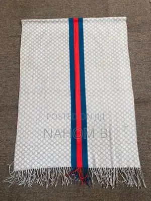 Jacquard Wool Scarf