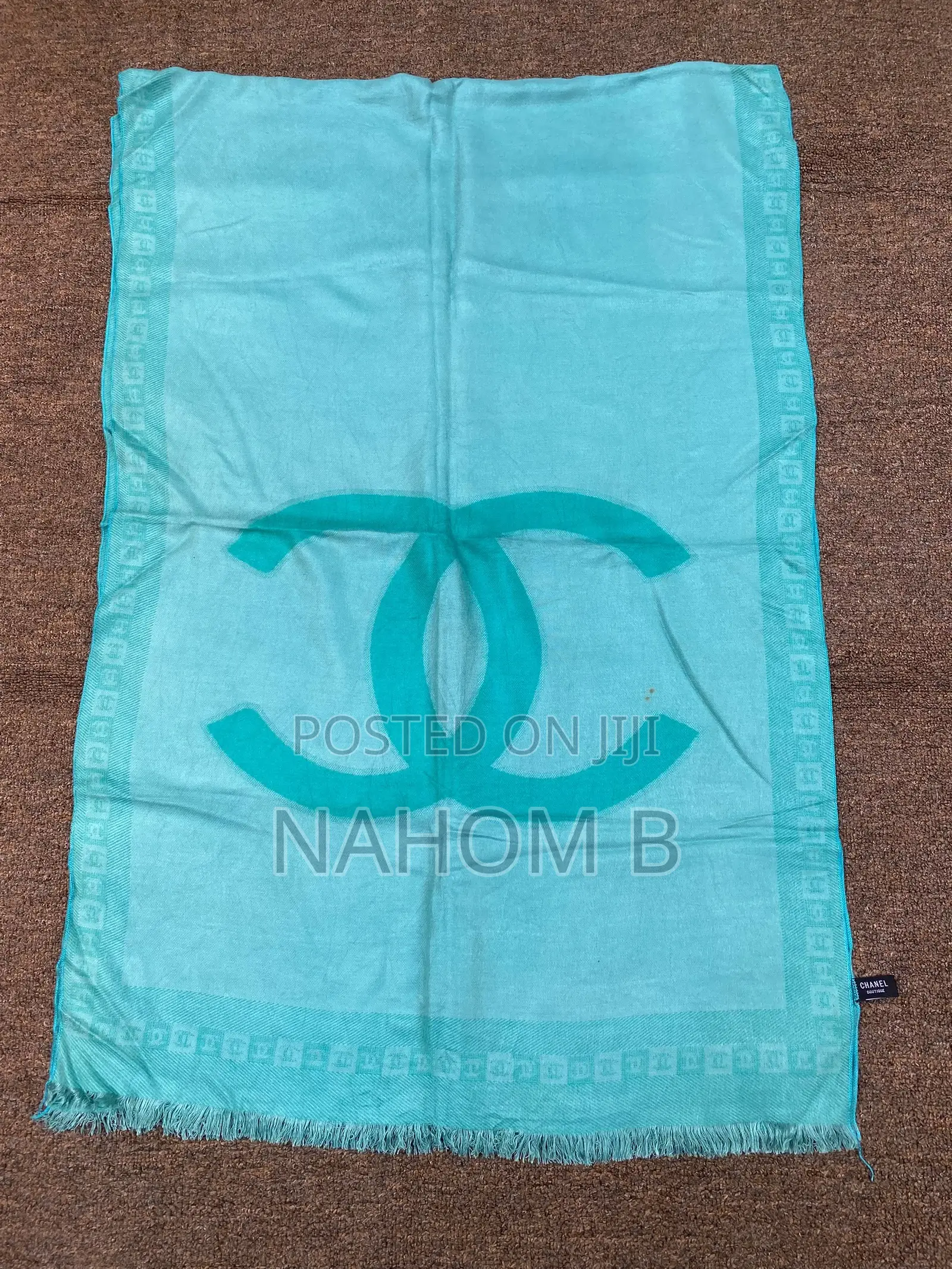 Jacquard Wool Scarf