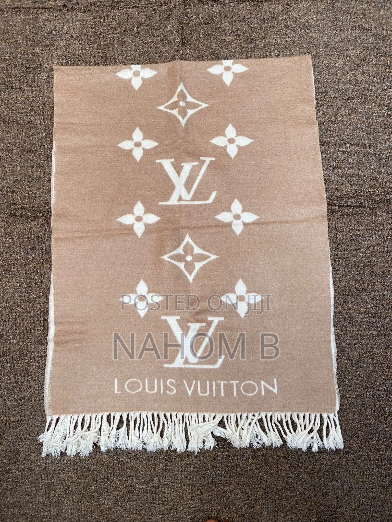 Jacquard Wool Scarf