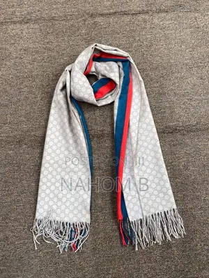 Jacquard Wool Scarf