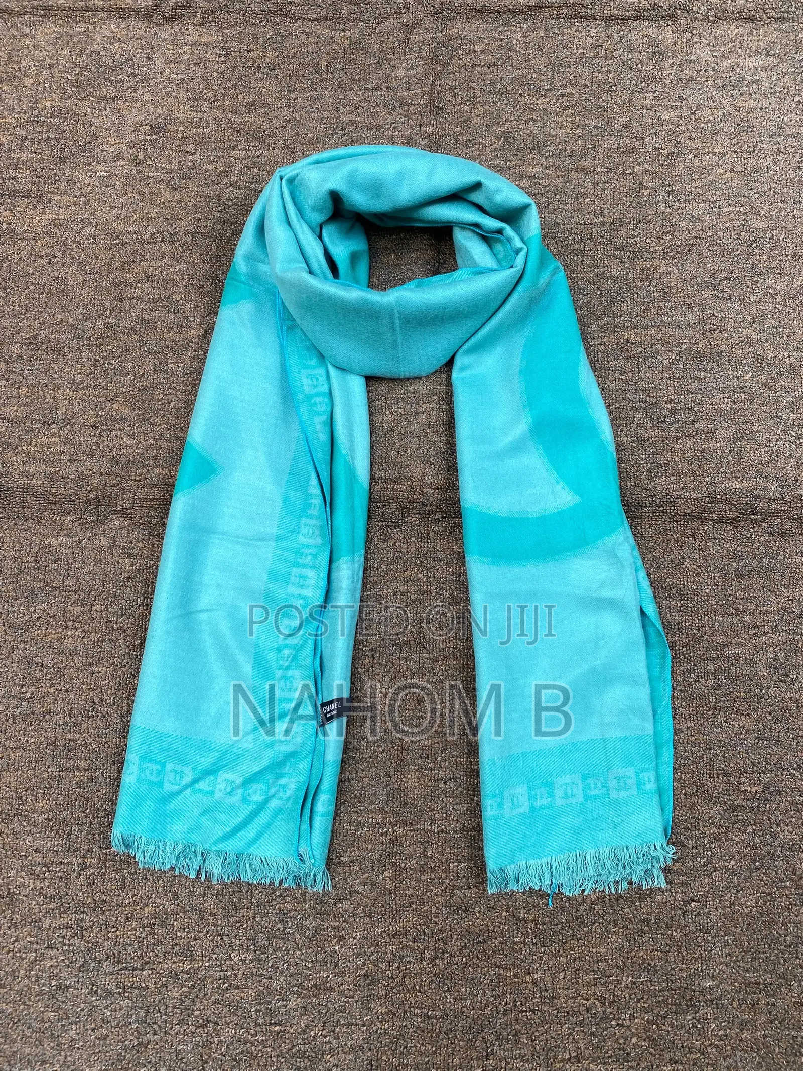 Jacquard Wool Scarf