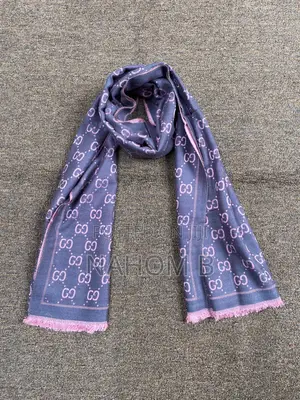 Jacquard Wool Scarf