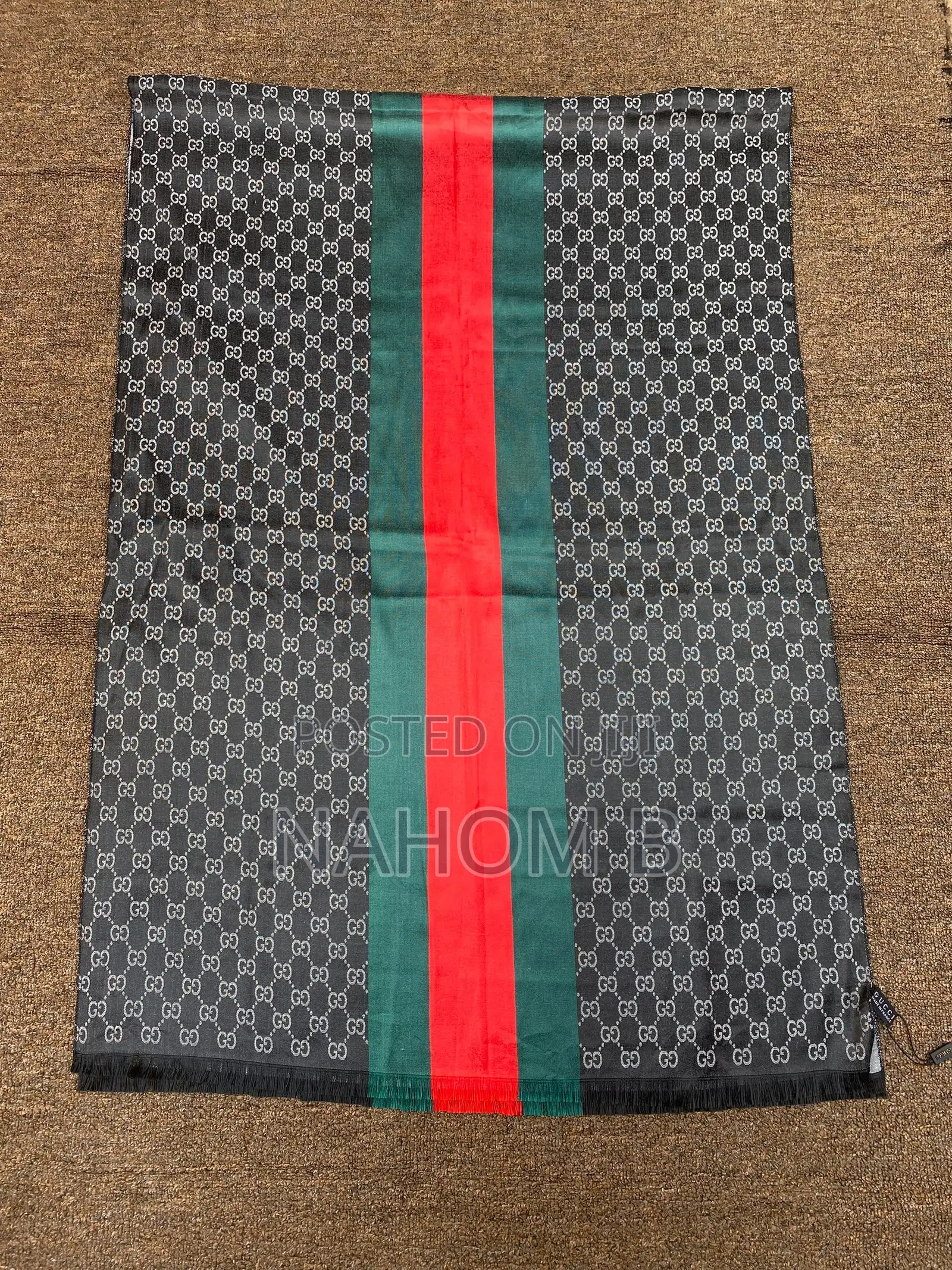 Jacquard Wool Scarf