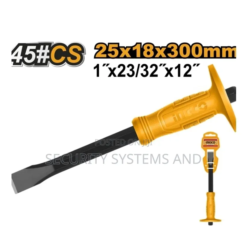Ingco Cold Chisel With Guard 25 X 300mm Hccl082412