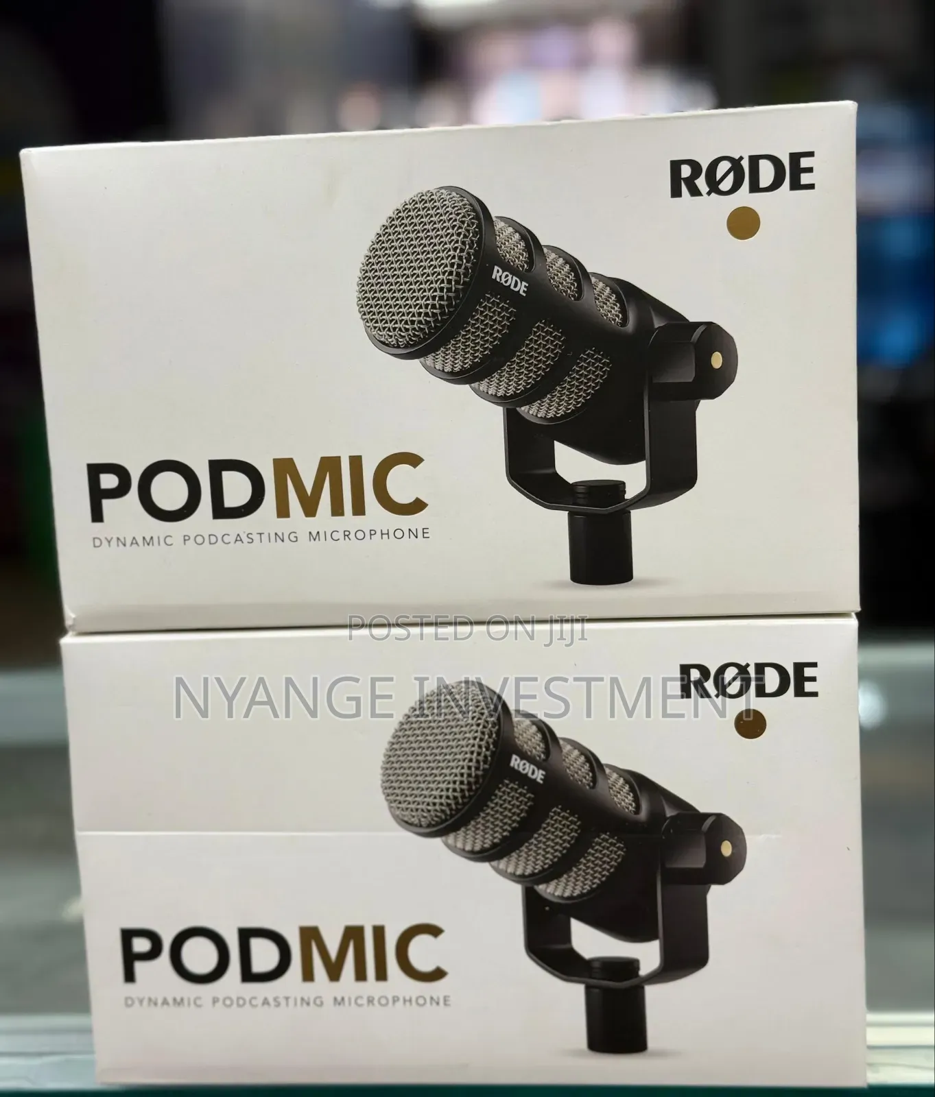 RØDE PodMic Cardioid Dynamic Broadcast Microphone -