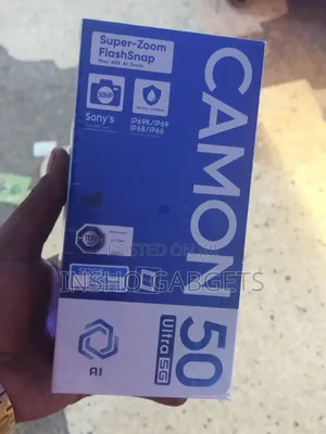 New Tecno Camon 50 Ultra 512 GB Black