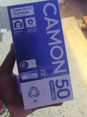 New Tecno Camon 50 Ultra 512 GB Black
