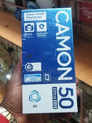 New Tecno Camon 50 Ultra 512 GB Blue
