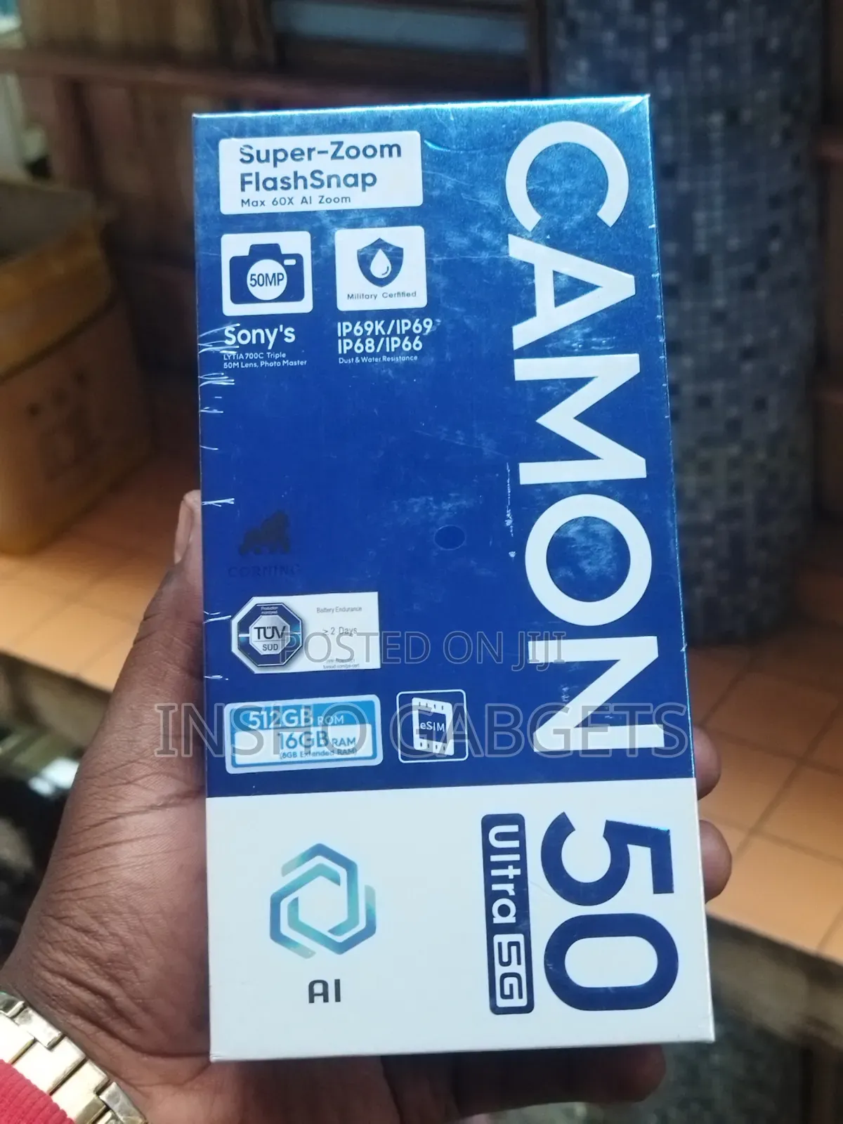 New Tecno Camon 50 Ultra 512 GB Bronze