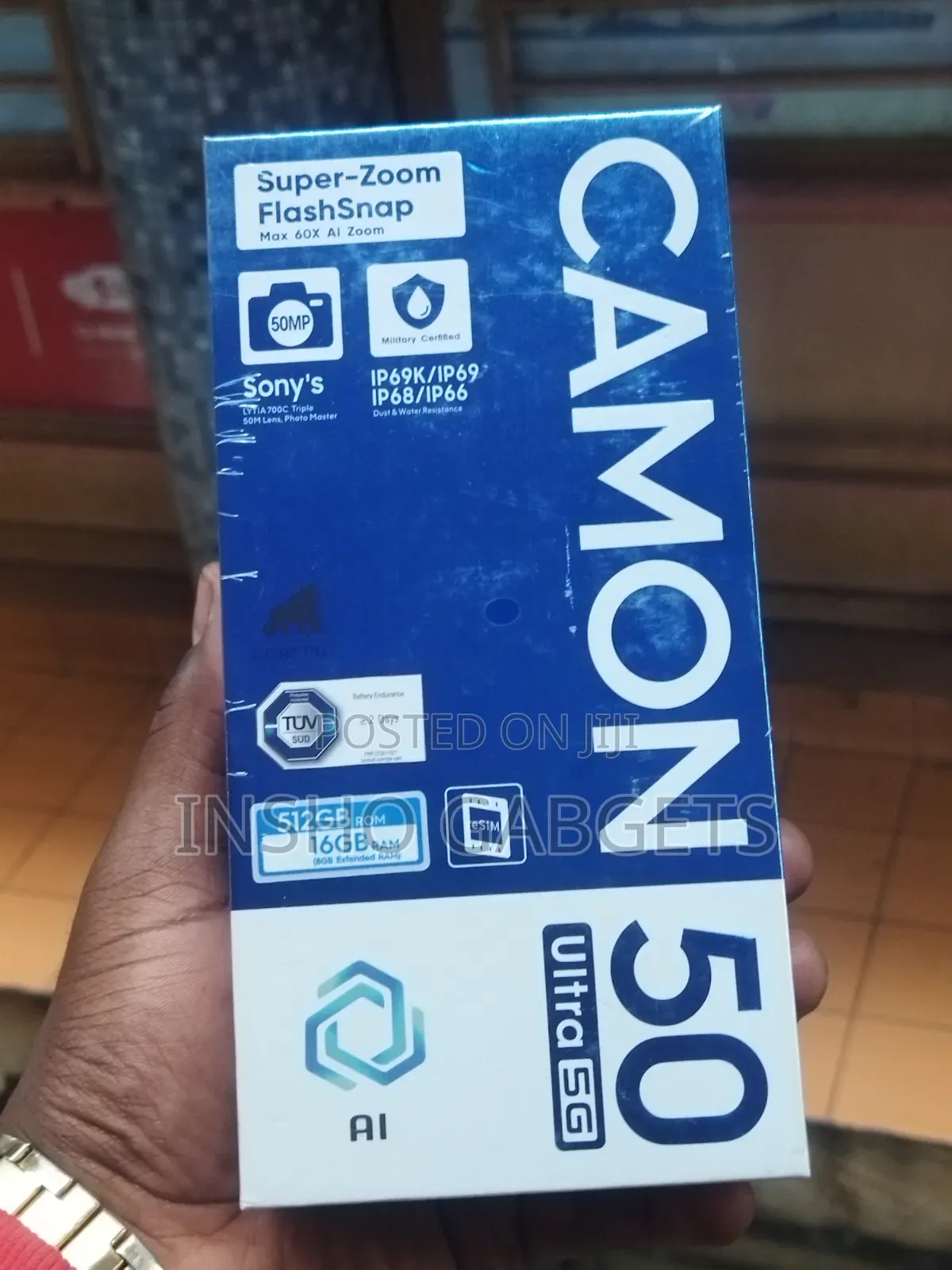 New Tecno Camon 50 Ultra 512 GB Bronze