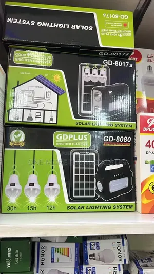 Portable Solar Kit With Radio.