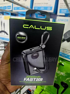 Calus Portable Power Bank Fast209 20,000mah 22.5w