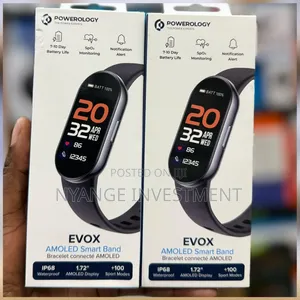 Powerology Evox AMOLED Smart Band.