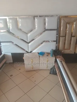 5x6 Beds in White and Brown in Colour