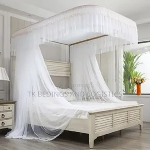 Two Stand Rail Net 5*6 White
