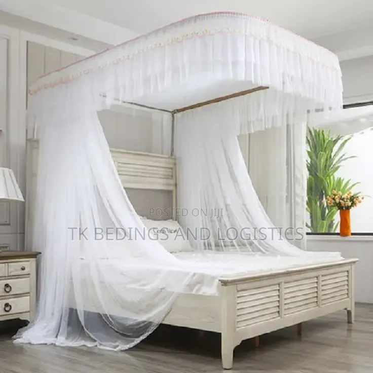 Two Stand Rail Net 5*6 White