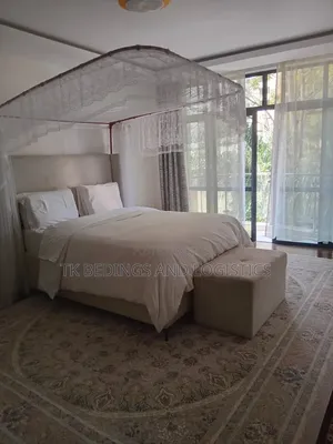 Two Stand Rail Net 5*6 White