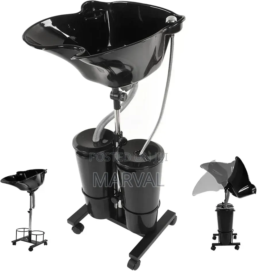 Adjustable Portable Shampoo Bowl With Electric Pump