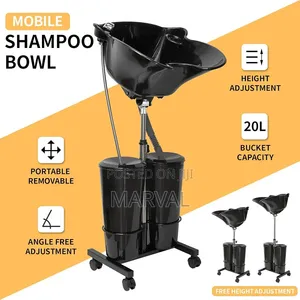 Portable Shampoo Bowl With Pump