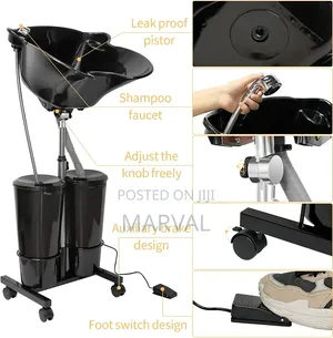 Portable Shampoo Bowl With Pump