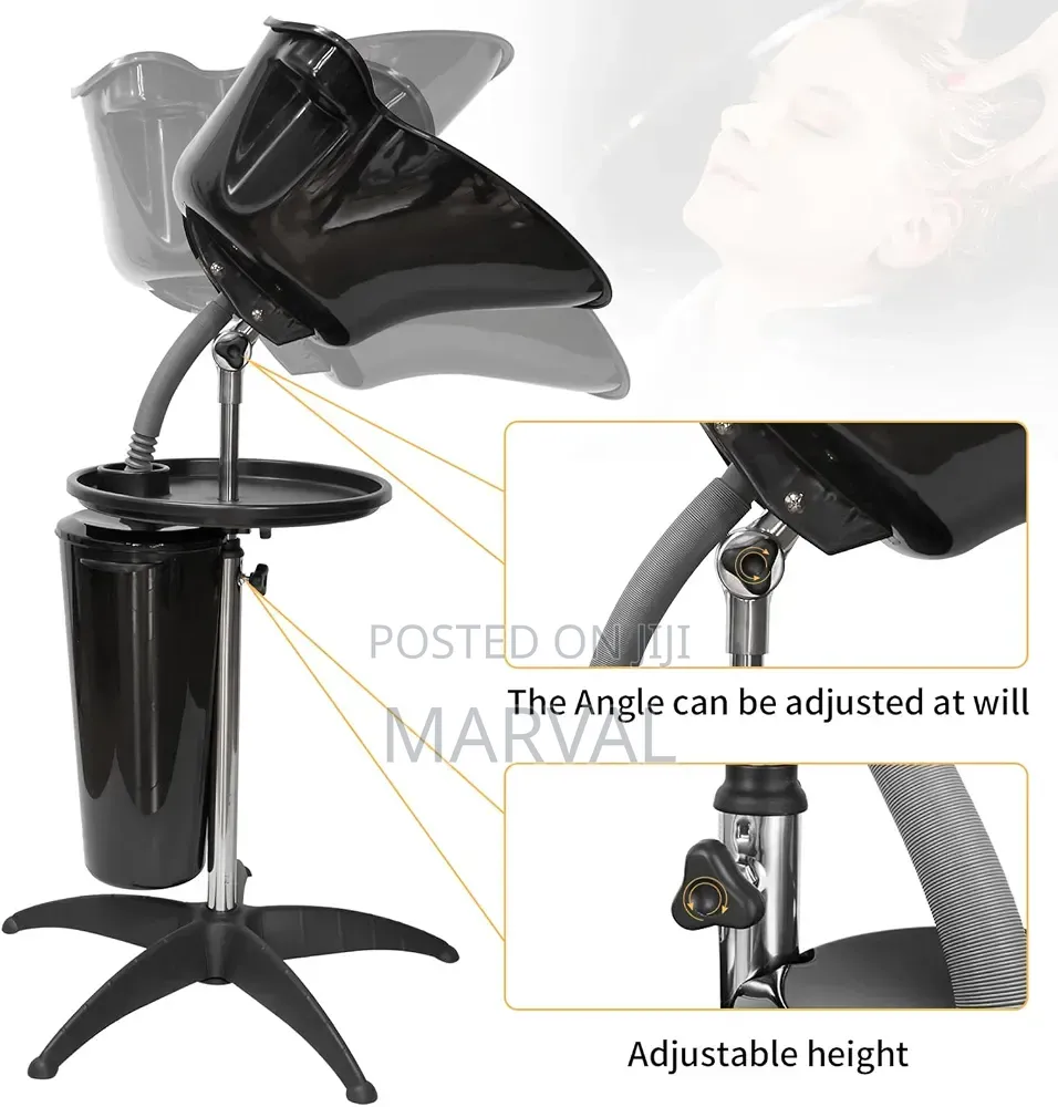 Portable Shampoo Bowl With Pump