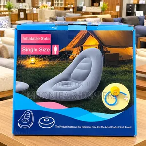 Inflatable Single-Size Sofa – Portable Air Lounge Chair