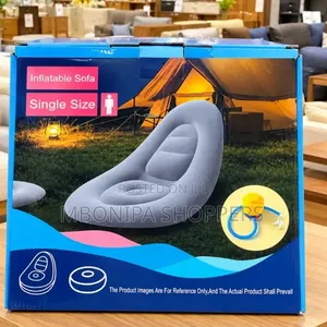 Inflatable Single-Size Sofa – Portable Air Lounge Chair