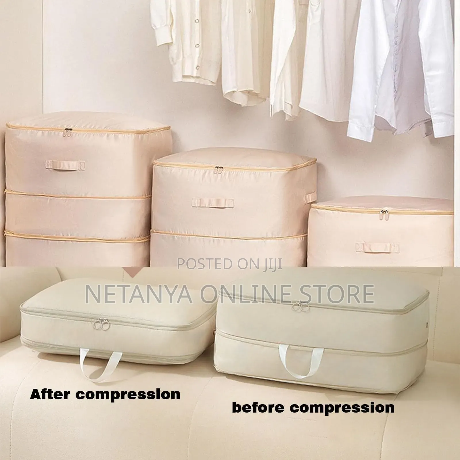 Ultra Space Saving Self Compression Bag