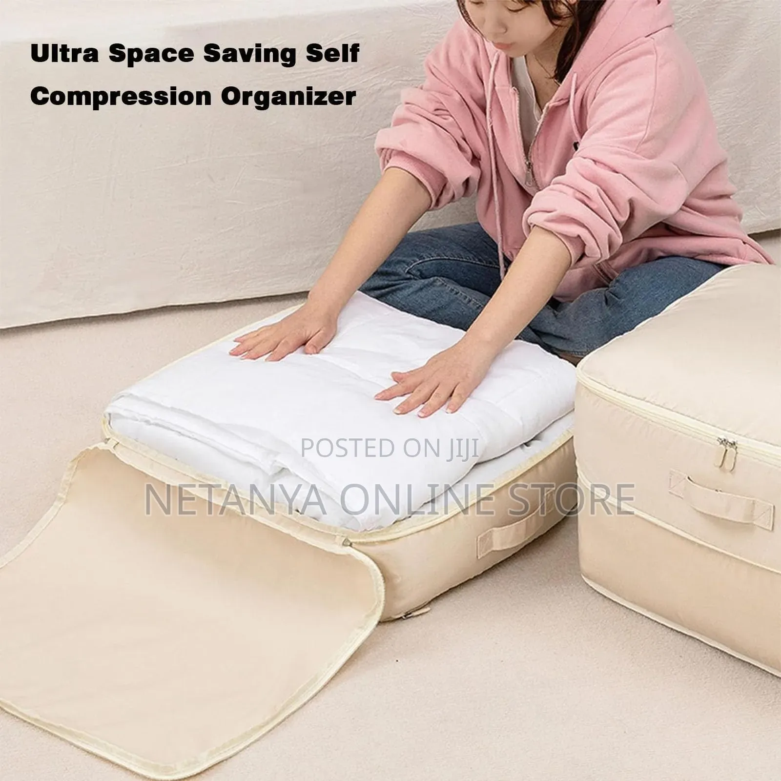 Ultra Space Saving Self Compression Bag