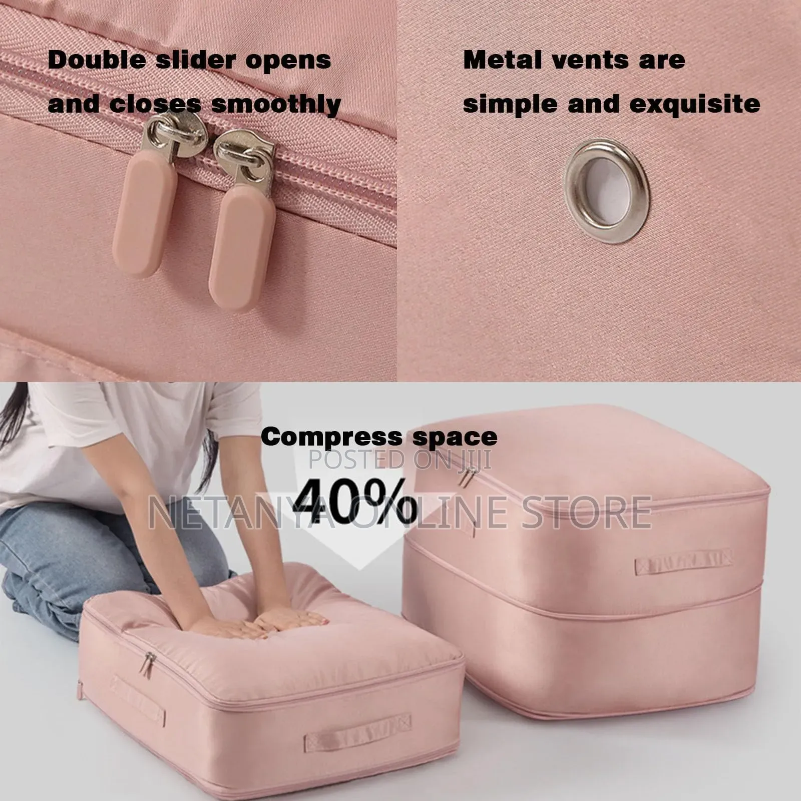 Ultra Space Saving Self Compression Bag