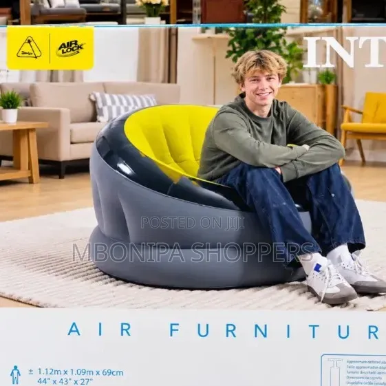 Intex Inflatable Air Furniture Chair Comfortable Portable Lounge Seat