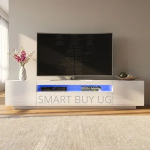 TV Stands Floating | TV Stands With Lights | Tvstand 6ft White