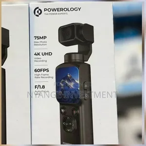 Powerology Lenso Pocket-Sized Gimbal Camera .
