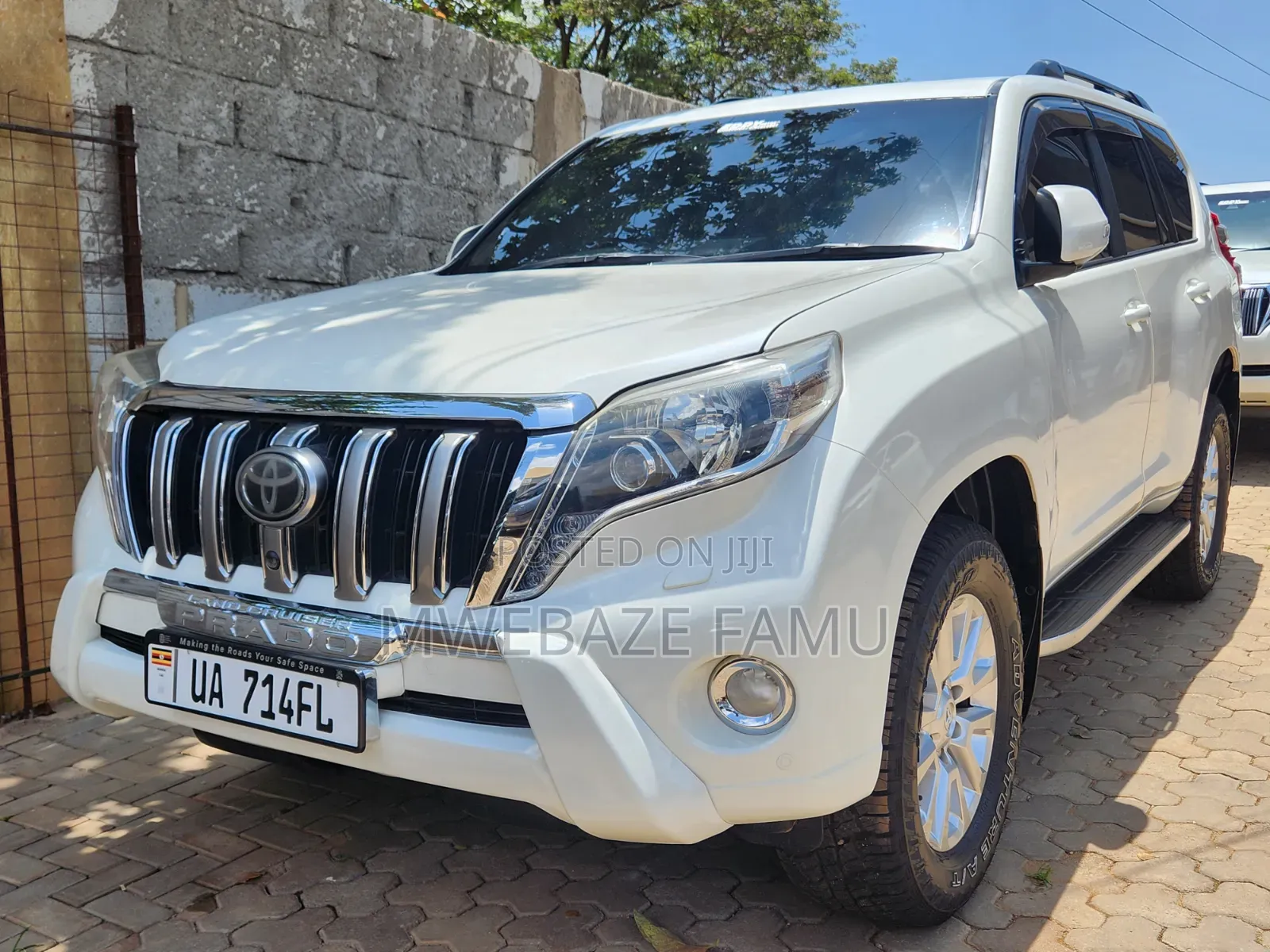 Toyota Land Cruiser Prado 2017 White