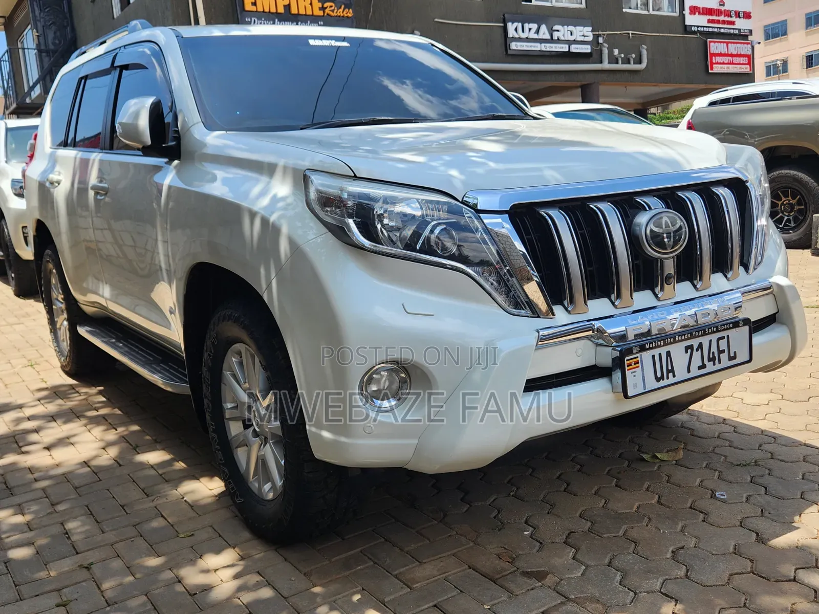 Toyota Land Cruiser Prado 2017 White