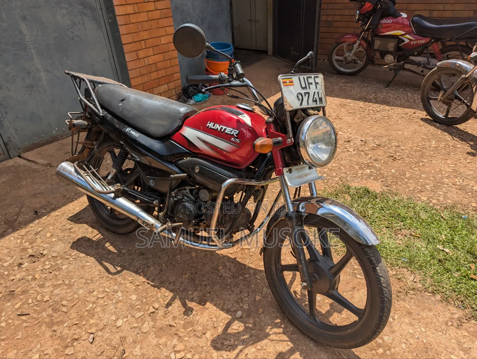 Hero Hunter 125 2021 Red