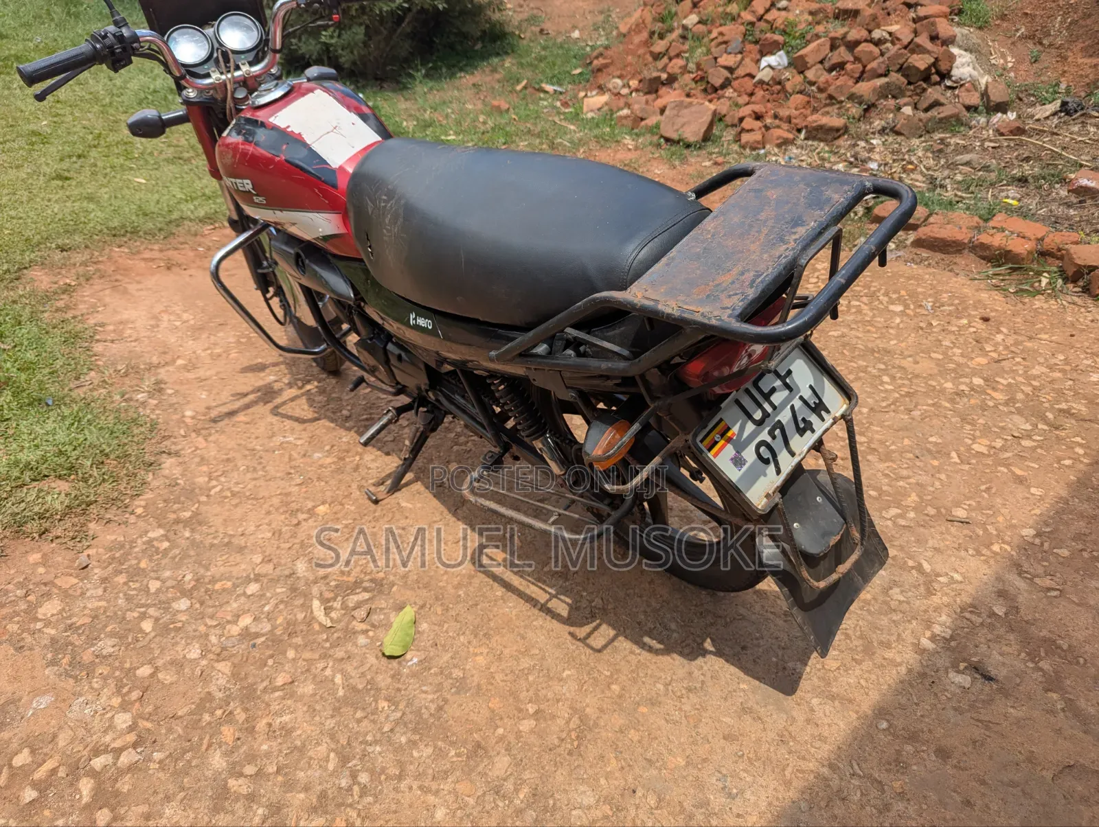 Hero Hunter 125 2021 Red