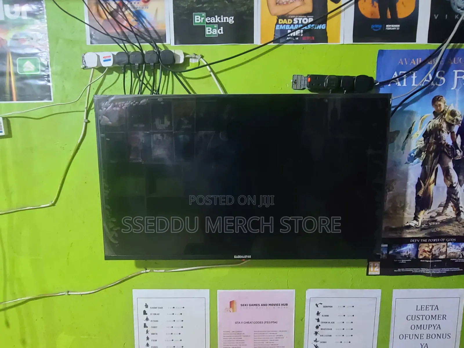 Globalstar 43-Inch Digital Flat-Screen TV — Full HD 1080p