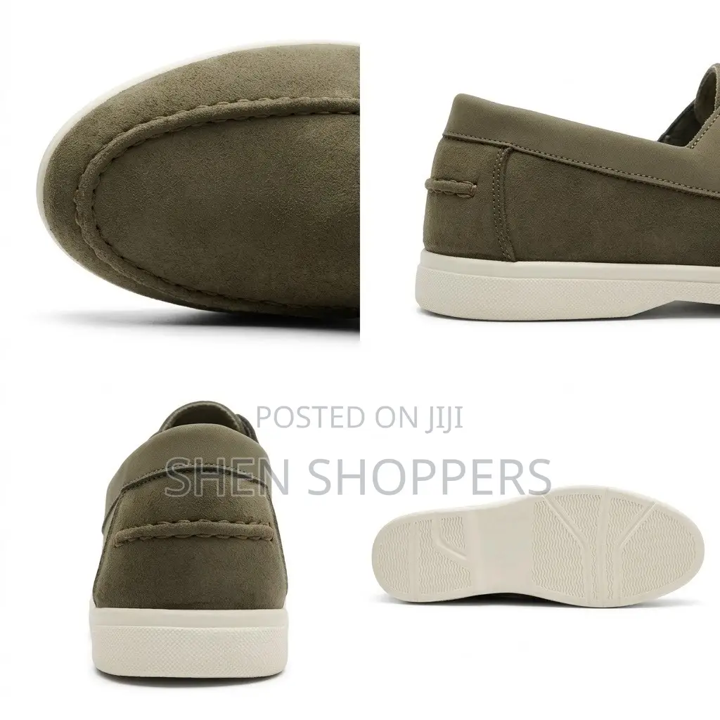 Men Driving Loafer Suede Shoes