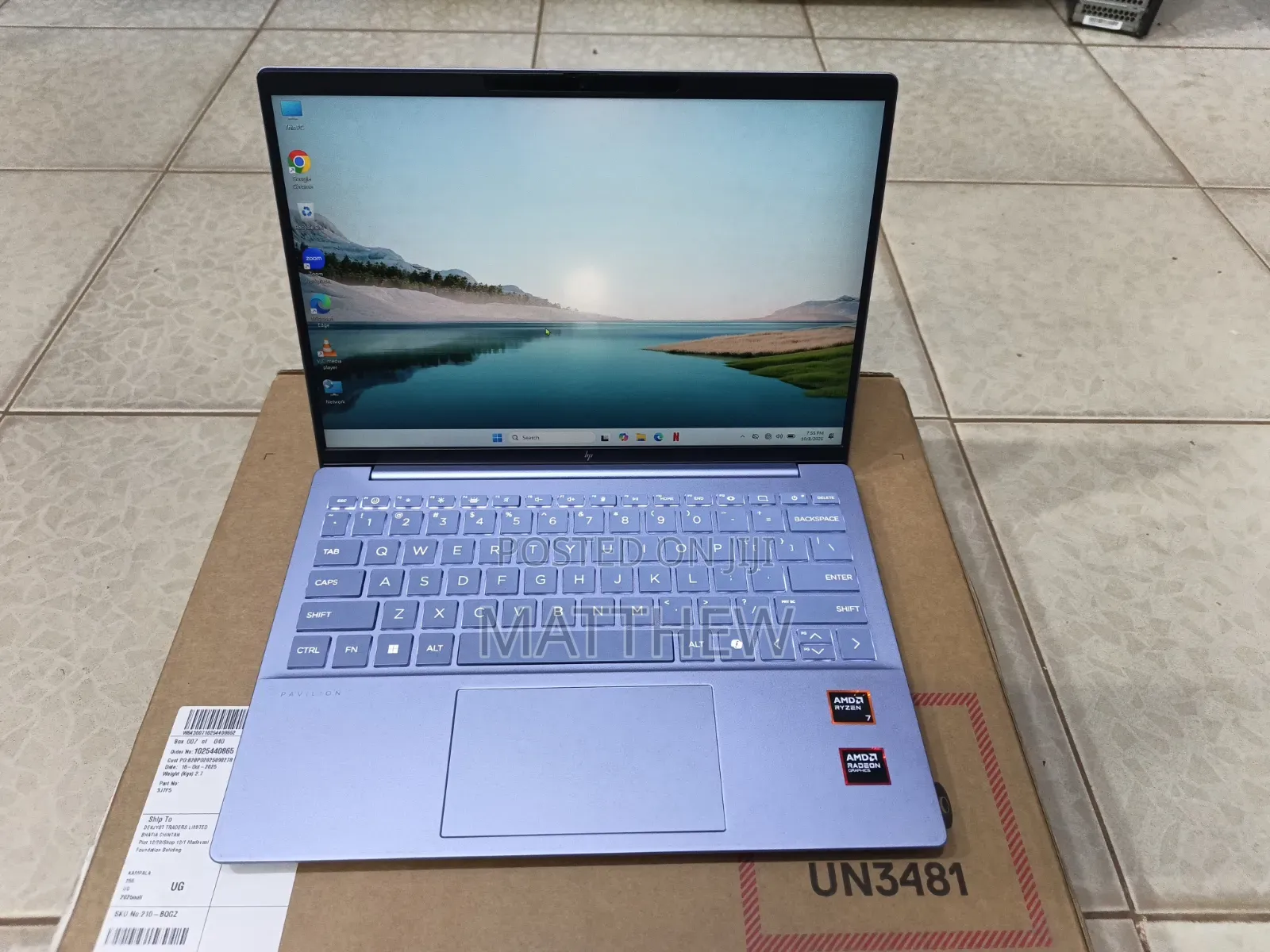 Laptop HP Pavilion 13 16GB AMD Ryzen 7 SSD 1T