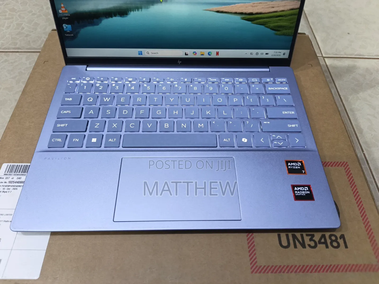 Laptop HP Pavilion 13 16GB AMD Ryzen 7 SSD 1T