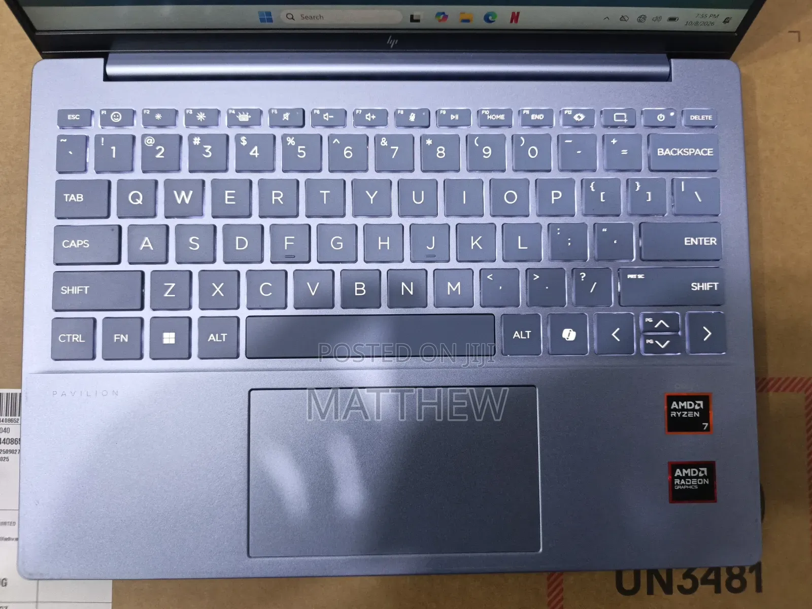 Laptop HP Pavilion 13 16GB AMD Ryzen 7 SSD 1T
