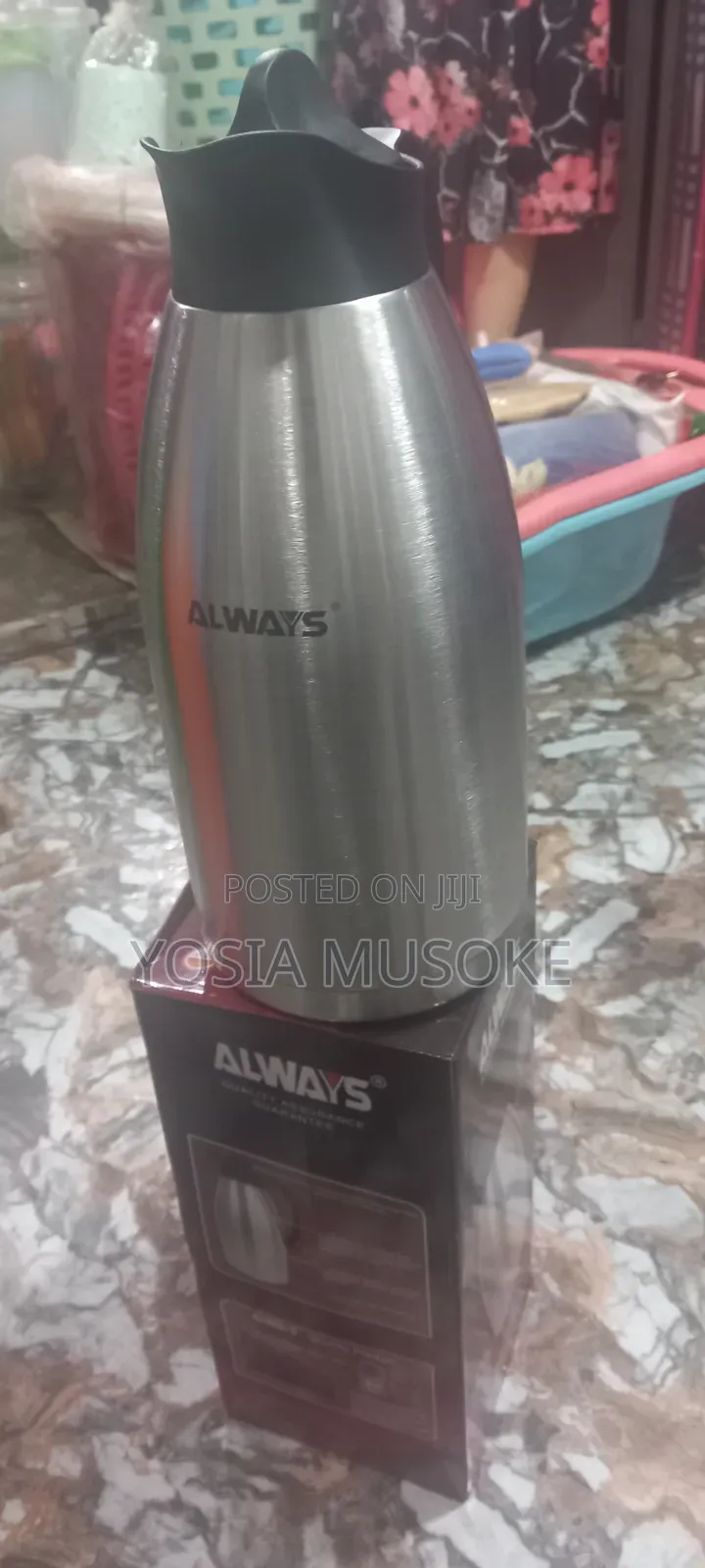 Flask That Keeps Hot and Warm Water