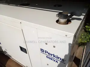 Perkins Uk Generator Almost New 60kva 3 Phase Silent Diesel 25 Rundays