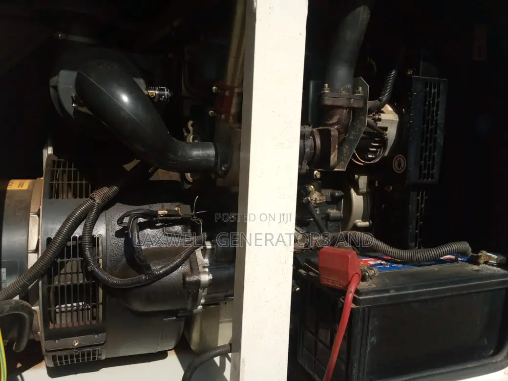 Perkins Uk Generator Almost New 60kva 3 Phase Silent Diesel 25 Rundays