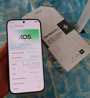 New Infinix Note 60 Pro 256 GB Silver