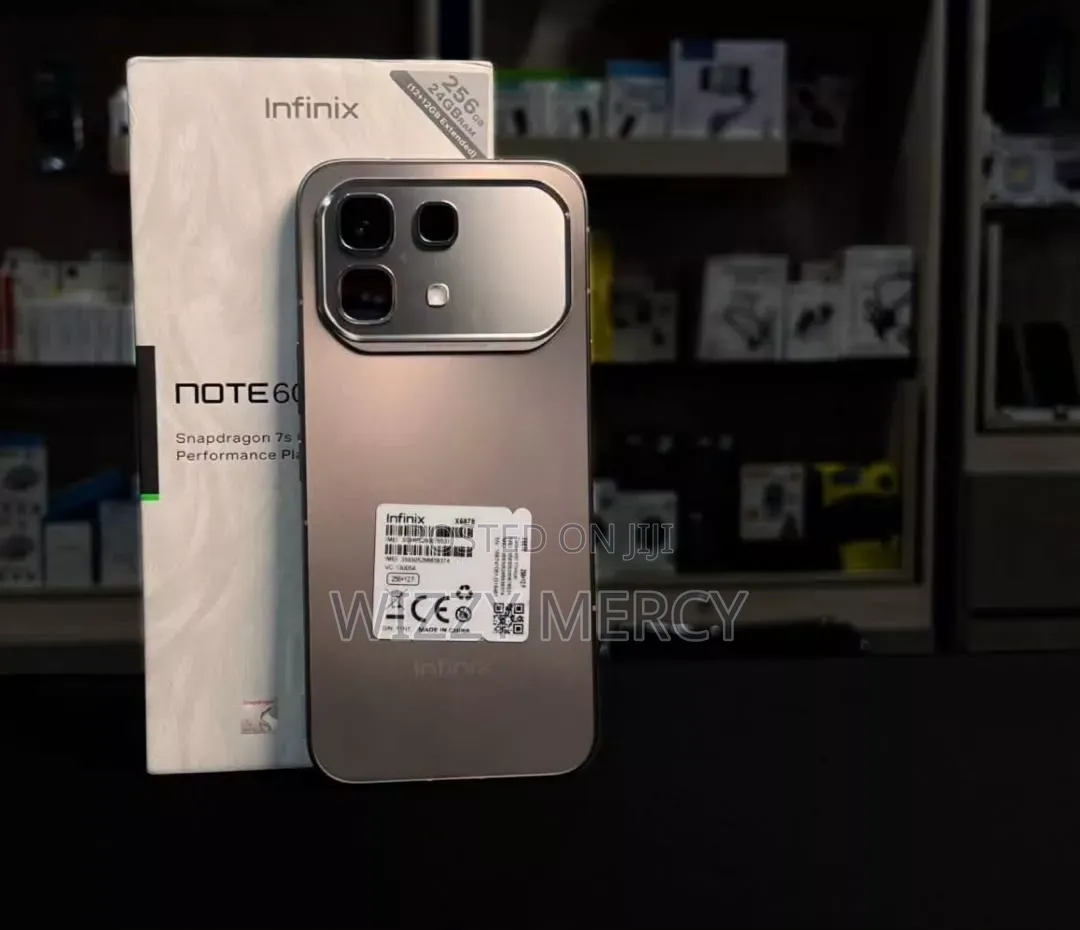 New Infinix Note 60 Pro 256 GB Gray