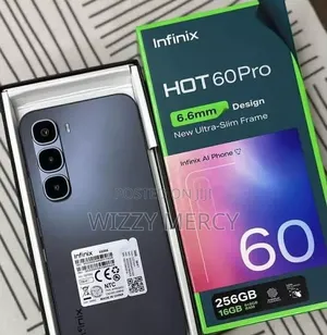 New Infinix Hot 60 Pro 256 GB Black