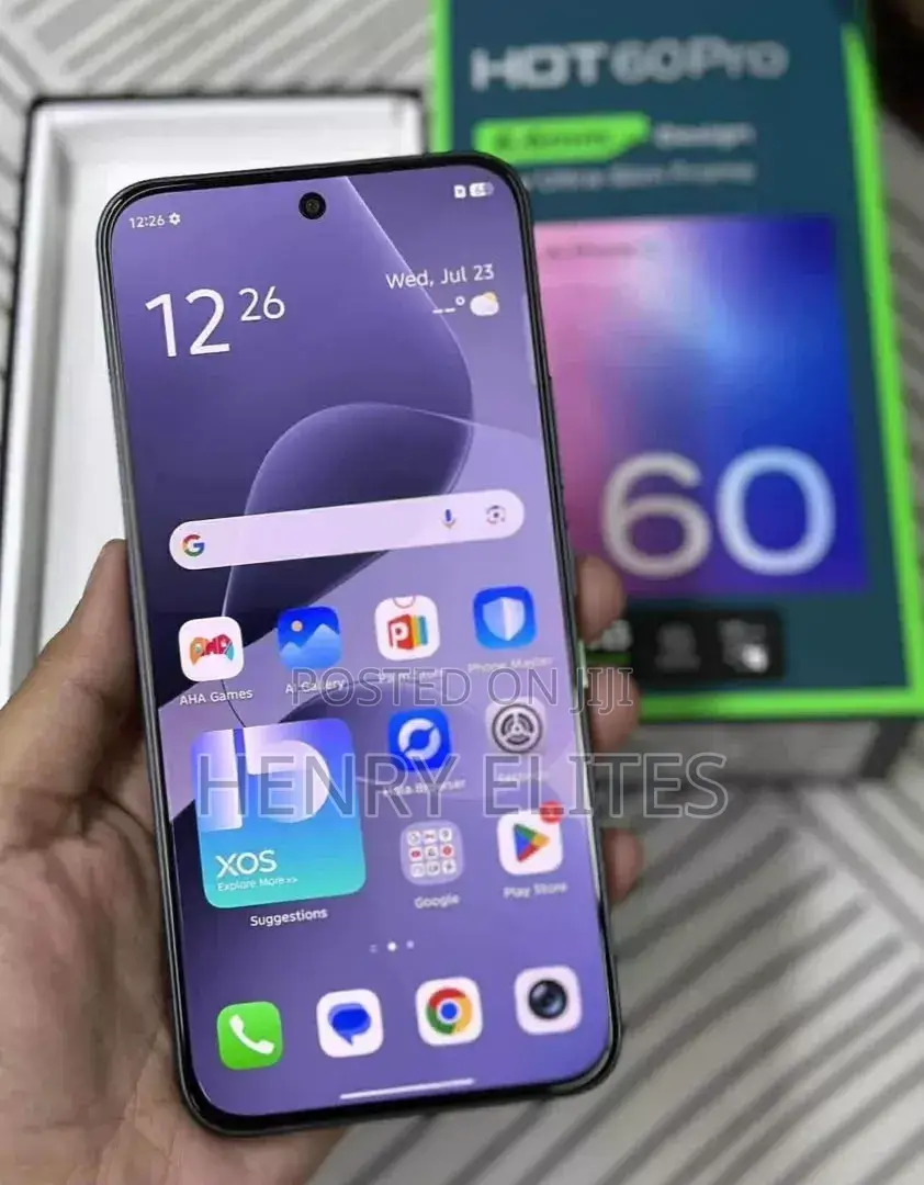 New Infinix Hot 60 Pro 256 GB Black